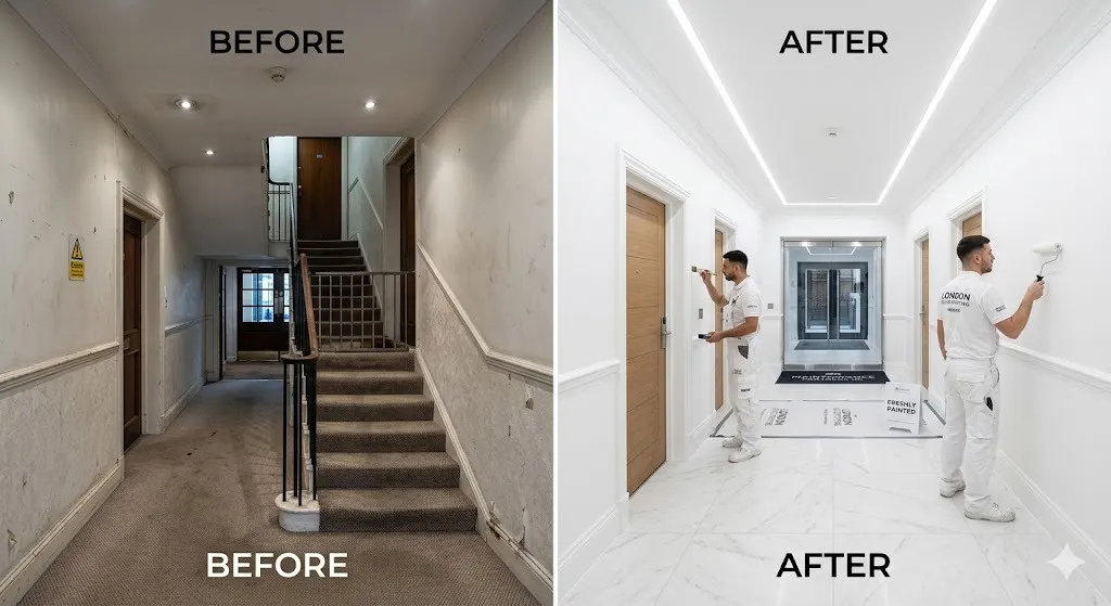 Communal Area Painting service in London Borough of Bromley - Bromley Painters