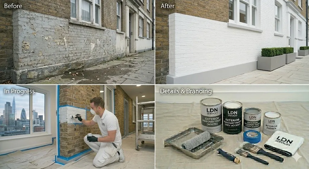 Masonry Painting service in London Borough of Bromley - Bromley Painters