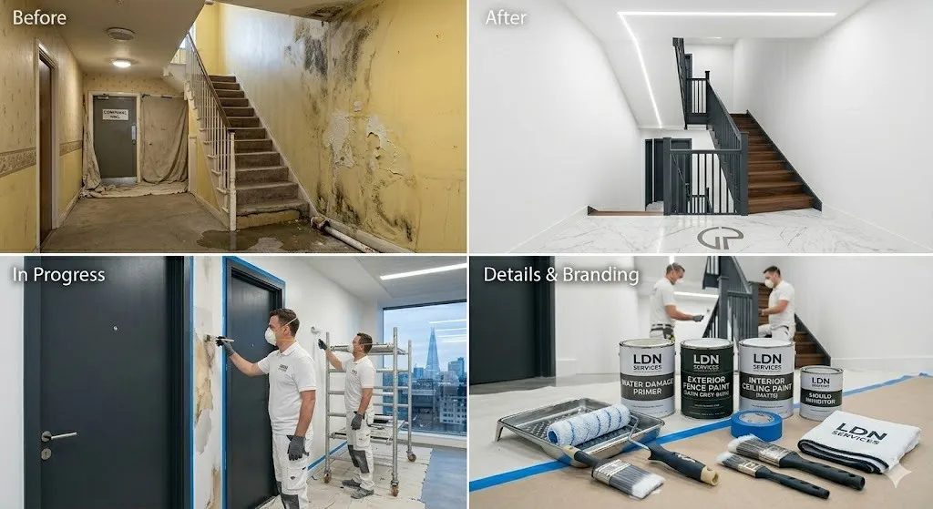 Water Damage Repainting service in London Borough of Bromley - Bromley Painters