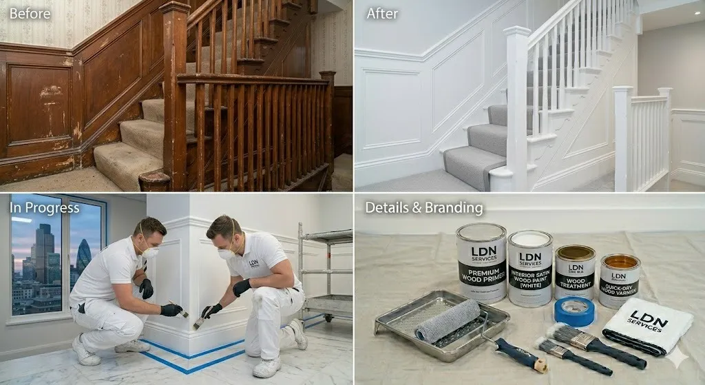 Woodwork Painting service in London Borough of Bromley - Bromley Painters